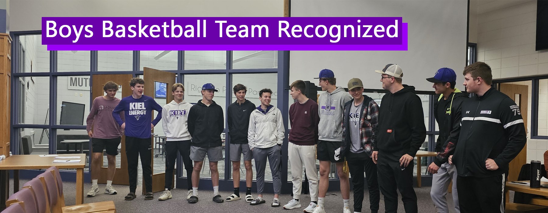 Boys Basketball Recognized