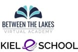 Kiel eSchool logo and BTLVA logo