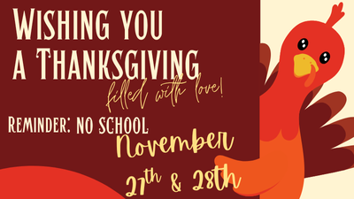 Happy Thanksgiving 2025