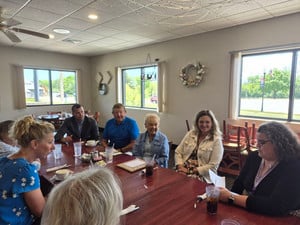 Sue Steiner retirment lunch