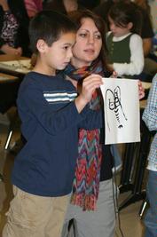 Kiel students share their writing.